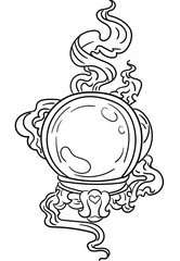 Enter a world of mystery and intrigue with Mystical Artifacts, a coloring page featuring a detailed outline illustration of enchanted objects and mystical artifacts. Unleash your creativity.
