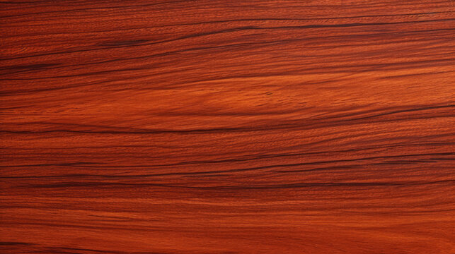 Exotic Padauk Wood Texture Wooden Background - generative ai