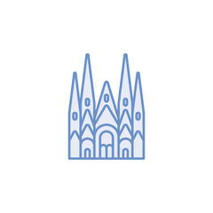 Barcelona vector for Icon Website, UI Essential, Symbol, Presentation