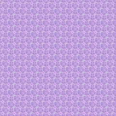 seamless pattern with pink flowers heart love lovely mini heart