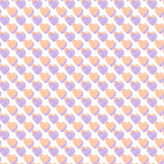 seamless pattern with circles heart love lovely mini heart 