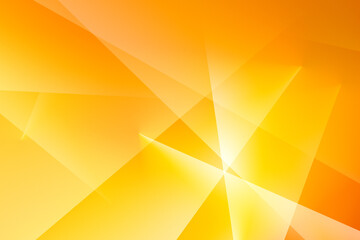 abstract yellow background with triangles and space for text