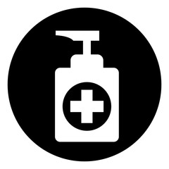 Sanitizer Symbol Sign ,Vector Illustration, Isolate On White Background Label. EPS10