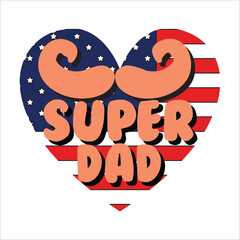 Super American SVG Design