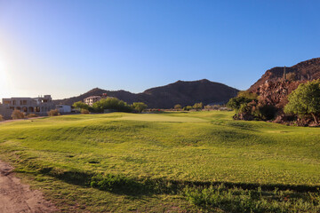 Obraz premium loreto bay golf course in mexico