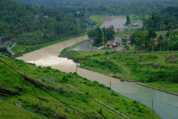 river dams in tropical areas.