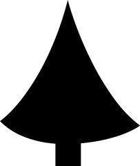 Fototapeta premium Christmas Tree Pine icon