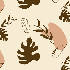 Abstract Flowers Pattern 08