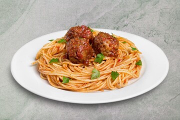 Homemade tasty fresh dish on desk
