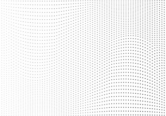 Light halftone dots pattern texture background. Vector illustration
