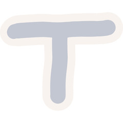 Hangeul korean alphabet drawing