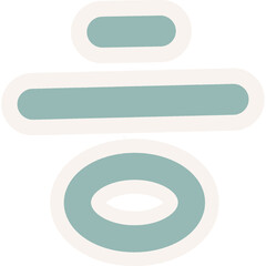 Hangeul korean alphabet drawing