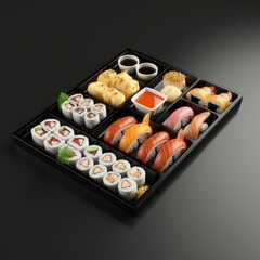 sushi, food, fish, japanese, rice, salmon, seafood, roll, meal, dinner, raw, japan, plate, healthy, gourmet, fresh, maki, dish, tuna, white, set, traditional, sashimi, asia, eat