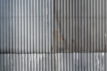 tin plate wall background