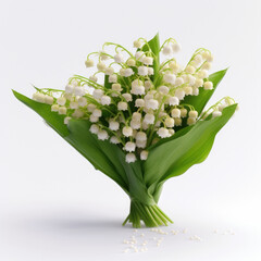 bouquet of lilies of the valley