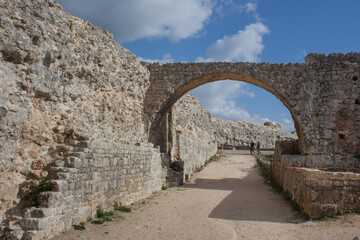 Fototapeta na wymiar Ruinas de Conimbriga, Terras de Sicó - Condeixa-a-Nova, Coimbra - Portugal 27/02/2022.
