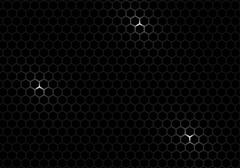 Abstract stylish dark black geometric design background