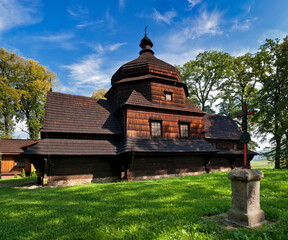 Wooden Greek Catholic Church of the Transfiguration of the Lord in Czertez, Subcarpathian Voivodship, Poland