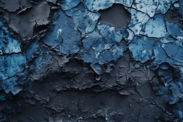 Navy Dark Blue Grunge Texture Background