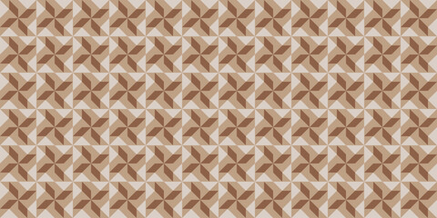 Neutral colored geometric seamless pattern
