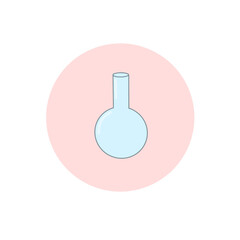 Round-bottom flask icon