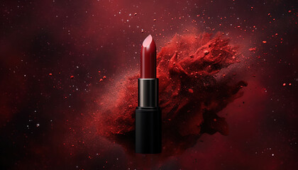 Lipstick for mockup design and branding presentation