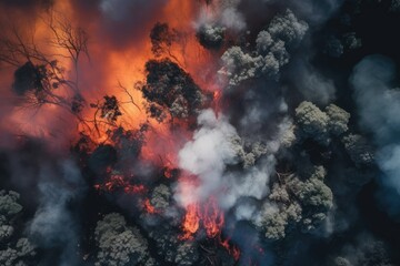a wildfire, forest fire, bushfire, wildland fire or rural fire is an unplanned