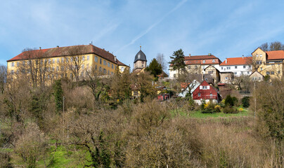 Fototapeta na wymiar Around Bartenstein Castle