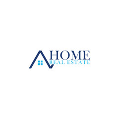 Home real estate logo icon isolated on transparent background