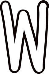 abc english font drawing