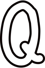 abc english font drawing