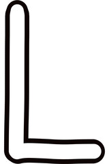 abc english font drawing