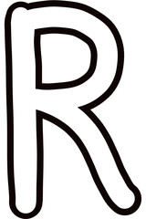 abc english font drawing