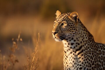 close up of a leopard