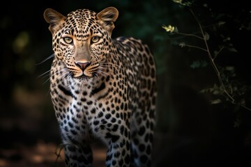 Obraz premium close up of a leopard