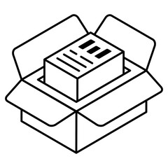 A creative design icon business report 