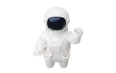 White space man, 3d character, 3d rendering.