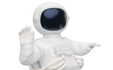 White space man, 3d character, 3d rendering. © Vink Fan