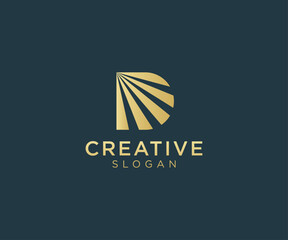 Luxury and elegant Letter D logo design for various types of businesses and company