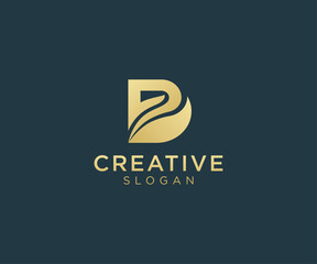 Luxury and elegant Letter D logo design for various types of businesses and company