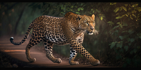 A majestic Sri Lanka leopard