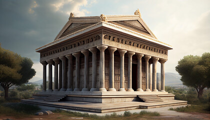 Obraz premium Mausoleu at Halicarnassus