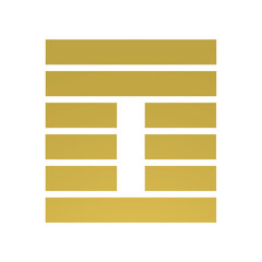 Hexagram 42 Gene Key I ging gold	