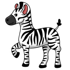 Fototapeta na wymiar Zebra art