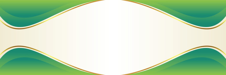 earth day background green color elegant gradation of abstract shapes, leaves pattern with free space for text. Template for banner, poster, social media, web.