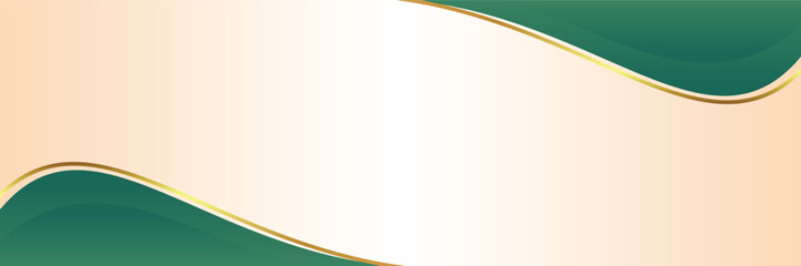 earth day background green color elegant gradation of abstract shapes, leaves pattern with free space for text. Template for banner, poster, social media, web.