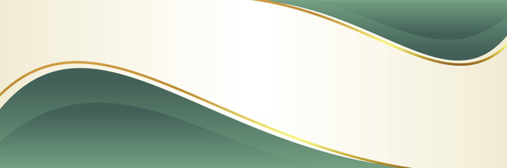 earth day background green color elegant gradation of abstract shapes, leaves pattern with free space for text. Template for banner, poster, social media, web.