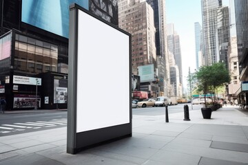 blank billboard for outdoor advertising poster