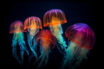 jellyfish in aquarium