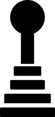 Manual gear stick icon